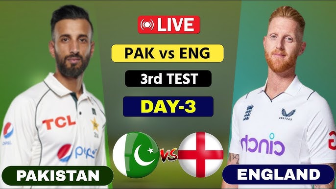 Pakistan vs England Test Match Live